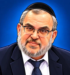 קריקטורה של ראש יהדות התורה